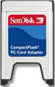 Sandisk CompactFlash PC Card Adapter (SDAD-38-E10)